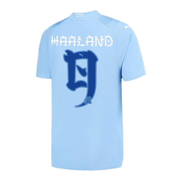 HAALAND #9 Manchester City Japanese Tour Printing Home  Soccer Jersey 2023/24 Top Soccer Jerseys Store