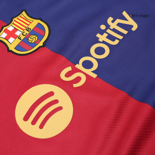 Kid's Barcelona Home  Soccer Jersey Kit(Jersey+Shorts+Socks) 2024/25 Top Soccer Jerseys Store