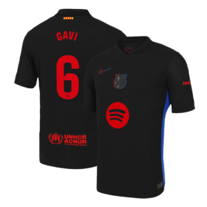 Player Version GAVI #6 Barcelona Away  Soccer Jersey 2024/25 - Spotify Logo Without Text Top Soccer Jerseys Store