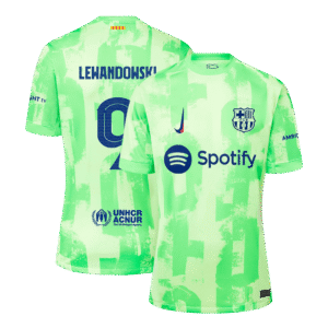 LEWANDOWSKI #9 Barcelona Third Away  Soccer Jersey 2024/25- UCL Top Soccer Jerseys Store