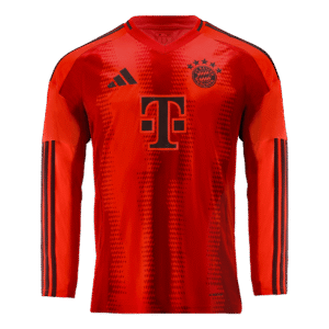 Bayern Munich Home Long Sleeve  Soccer Jersey 2024/25 Top Soccer Jerseys Store