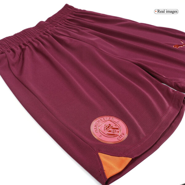 Manchester City Away Soccer Shorts 2023/24 Top Soccer Jerseys Store