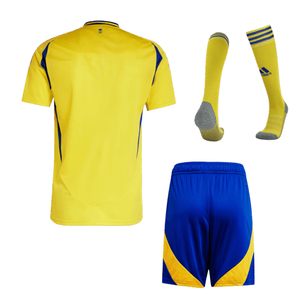 Al Nassr Home  Soccer Jersey Kit(Jersey+Shorts+Socks) 2024/25 Top Soccer Jerseys Store