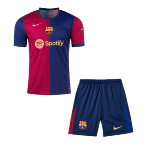 Barcelona Home  Soccer Jersey Kit(Jersey+Shorts) 2024/25 Top Soccer Jerseys Store