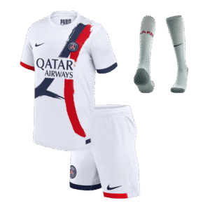 Kid's PSG Away  Soccer Jersey Kit(Jersey+Shorts+Socks) 2024/25 Top Soccer Jerseys Store