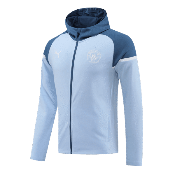 Manchester City Hoodie Training Kit (Jacket+Pants) 2024/25 Top Soccer Jerseys Store