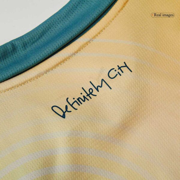 Kid's Manchester City Fourth Away  Soccer Jersey Kit(Jersey+Shorts) 2024/25- Definitely City (UCL) Top Soccer Jerseys Store