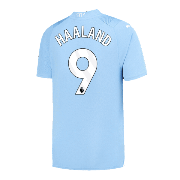 HAALAND #9 Manchester City Home  Soccer Jersey 2023/24 Top Soccer Jerseys Store