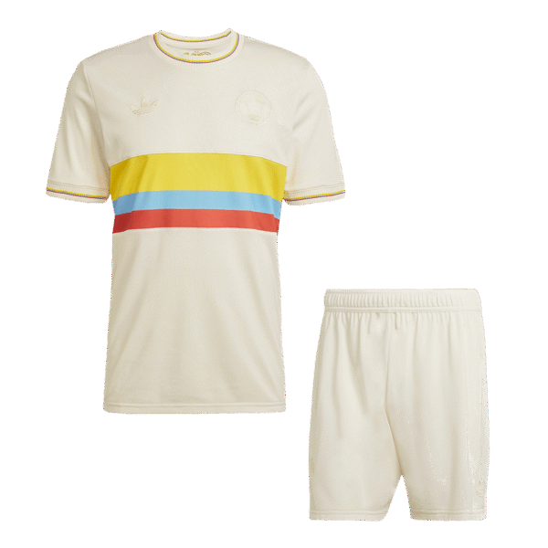Colombia  Soccer Jersey Kit(Jersey+Shorts) 2024 - 100th Anniversary Top Soccer Jerseys Store