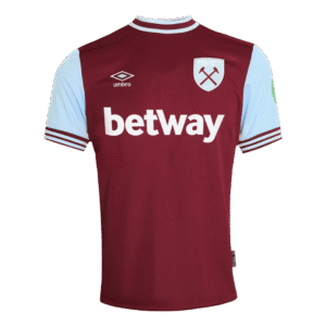 West Ham United Home  Soccer Jersey 2024/25 Top Soccer Jerseys Store