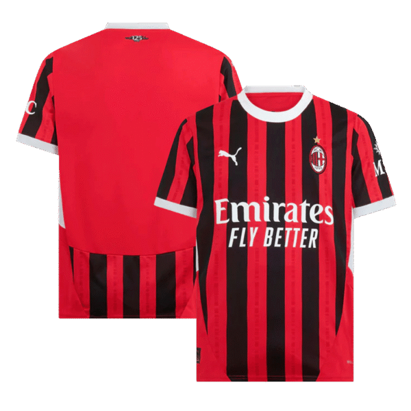 AC Milan Home  Soccer Jersey 2024/25 Top Soccer Jerseys Store