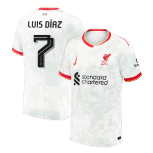 LUIS DÍAZ  #7 Liverpool Third Away  Soccer Jersey 2024/25 Top Soccer Jerseys Store