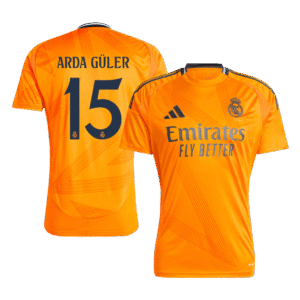Arda Güler #15 Real Madrid Away  Soccer Jersey 2024/25 Top Soccer Jerseys Store