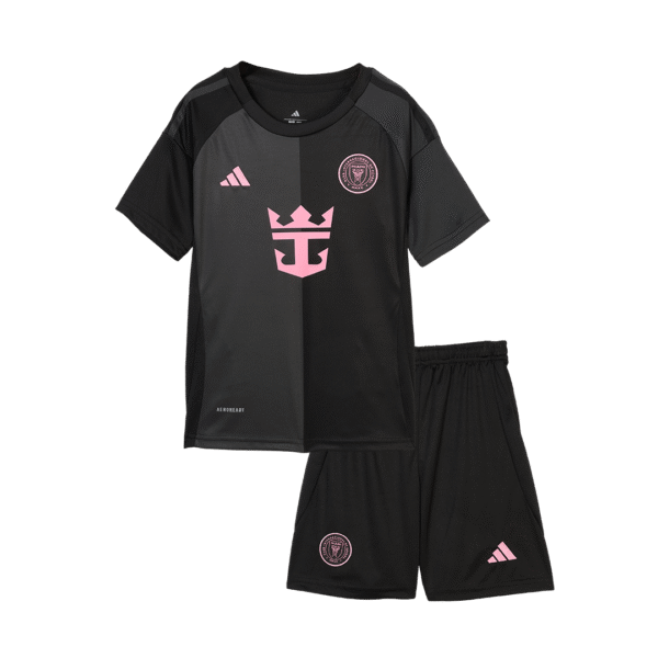 Kid's Inter Miami CF Away  Soccer Jersey Kit(Jersey+Shorts) 2025 Top Soccer Jerseys Store