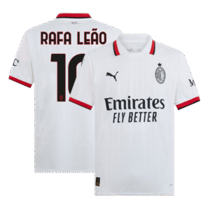 RAFA LE?O #10 AC Milan Away  Soccer Jersey 2024/25 Top Soccer Jerseys Store