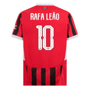 RAFA LE?O #10 AC Milan Home  Soccer Jersey 2024/25 - UCL Top Soccer Jerseys Store