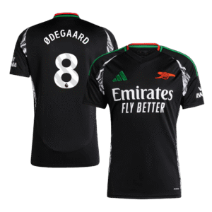 ØDEGAARD #8 Arsenal Away  Soccer Jersey 2024/25 Top Soccer Jerseys Store
