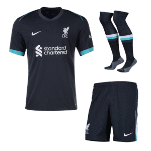 Liverpool Away  Soccer Jersey Kit(Jersey+Shorts+Socks) 2024/25 Top Soccer Jerseys Store