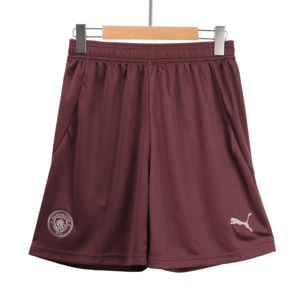 Manchester City Third Away Soccer Shorts 2024/25 Top Soccer Jerseys Store