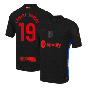 Player Version LAMINE YAMAL #19 Barcelona Away  Soccer Jersey 2024/25 Top Soccer Jerseys Store