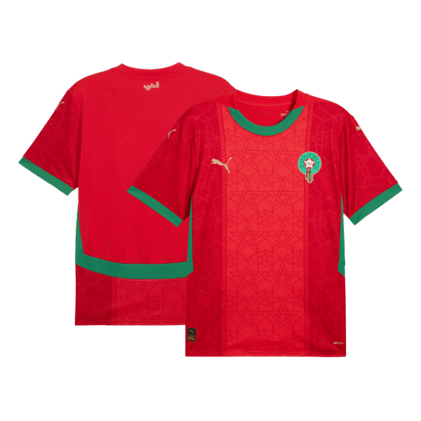 Morocco Home  Soccer Jersey 2024/25 Top Soccer Jerseys Store