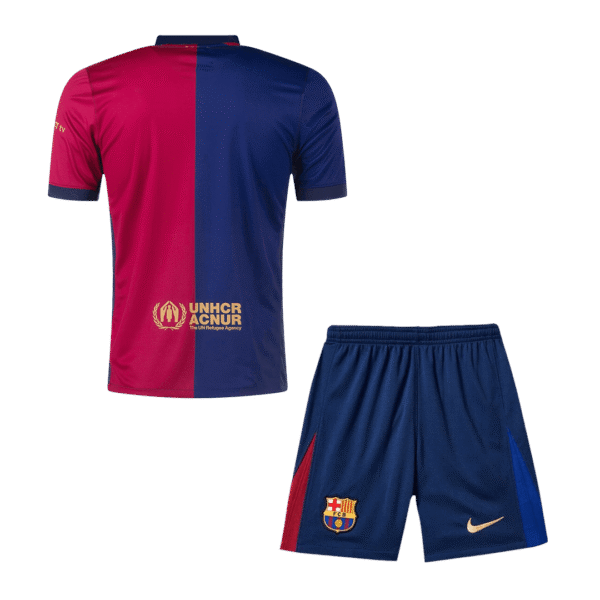 Barcelona Home  Soccer Jersey Kit(Jersey+Shorts) 2024/25 Top Soccer Jerseys Store