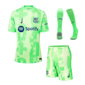 Barcelona Third Away  Soccer Jersey Kit(Jersey+Shorts+Socks) 2024/25 Top Soccer Jerseys Store