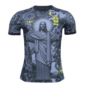 Player Version Brazil Jesus  Soccer Jersey 2024 Top Soccer Jerseys Store