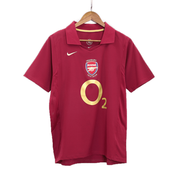 Retro HENRY #14 2005/06 Arsenal Home  Soccer Jersey Top Soccer Jerseys Store