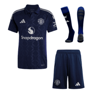 Manchester United Away  Soccer Jersey Kit(Jersey+Shorts+Socks) 2024/25 Top Soccer Jerseys Store