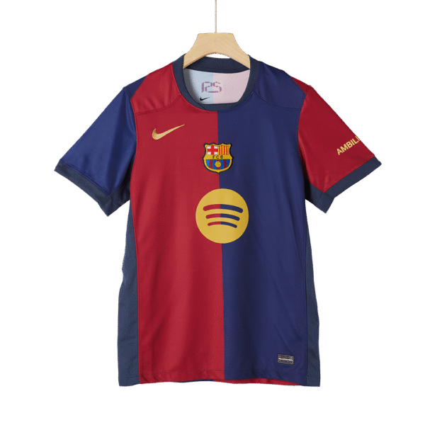 Barcelona Home  Soccer Jersey 2024/25-Spotify Logo Without Text Top Soccer Jerseys Store