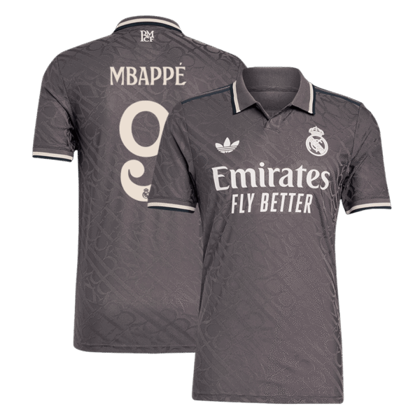 Player Version MBAPP? #9 Real Madrid Third Away  Soccer Jersey 2024/25 Top Soccer Jerseys Store