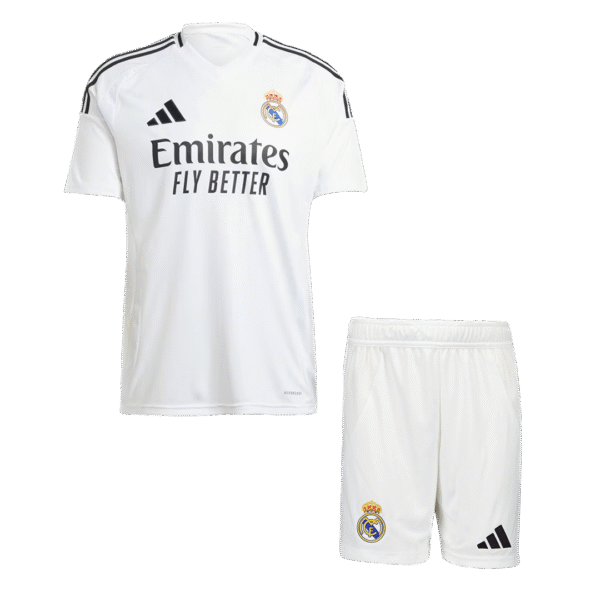 Real Madrid Home  Soccer Jersey Kit(Jersey+Shorts) 2024/25 Top Soccer Jerseys Store