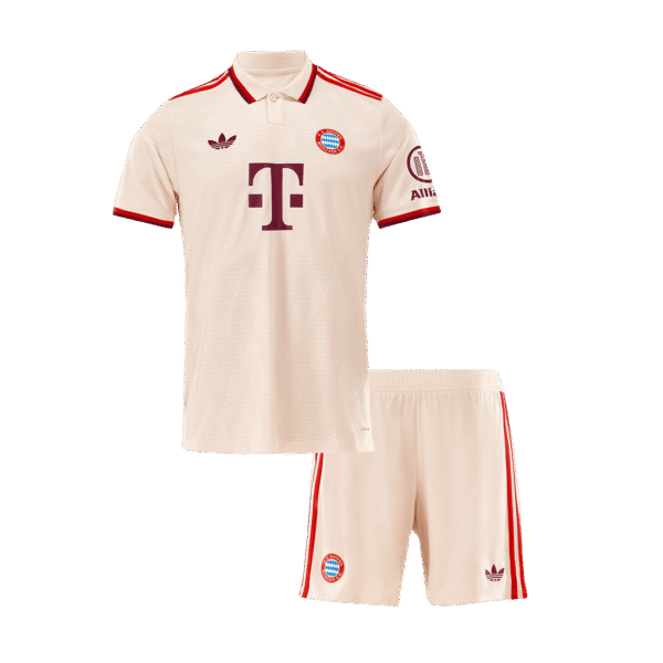 Kid's Bayern Munich Third Away  Soccer Jersey Kit(Jersey+Shorts) 2024/25 - UCL Top Soccer Jerseys Store