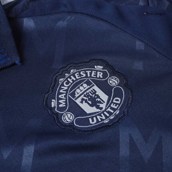 Kid's Manchester United Away  Soccer Jersey Kit(Jersey+Shorts) 2024/25 Top Soccer Jerseys Store