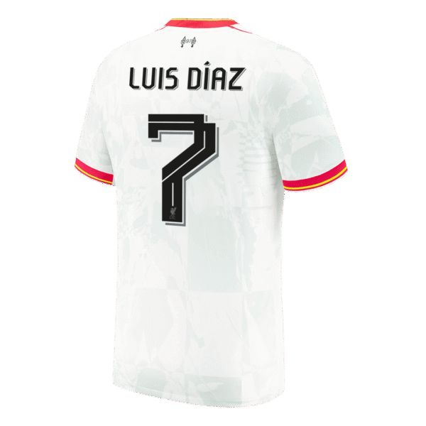 LUIS DÍAZ  #7 Liverpool Third Away  Soccer Jersey 2024/25 Top Soccer Jerseys Store