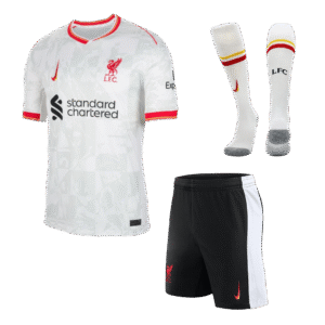 Liverpool Third Away  Soccer Jersey Kit(Jersey+Shorts+Socks) 2024/25 Top Soccer Jerseys Store