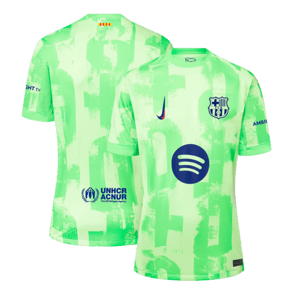 Barcelona Third Away  Soccer Jersey 2024/25 - (Spotify Logo Without Text) Top Soccer Jerseys Store