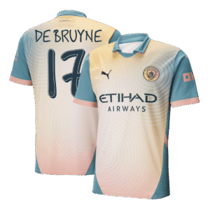 DE BRUYNE #17 Manchester City Fourth Away  Soccer Jersey 2024/25 - Definitely City Top Soccer Jerseys Store