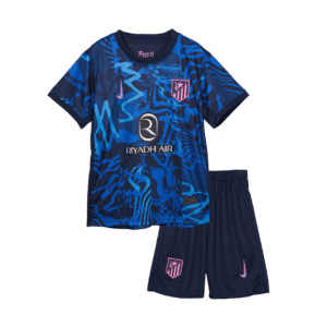 Kid's Atletico Madrid Third Away  Soccer Jersey Kit(Jersey+Shorts) 2024/25 Top Soccer Jerseys Store