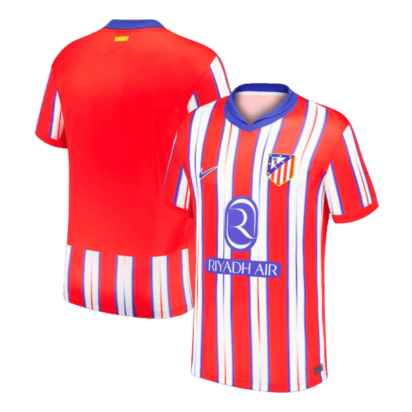 Atletico Madrid Home  Soccer Jersey 2024/25 Top Soccer Jerseys Store