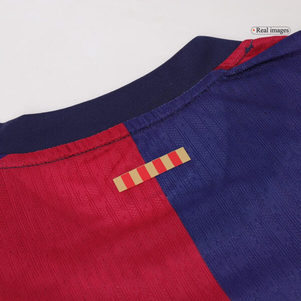 Player Version F.DE JONG #21 Barcelona Home  Soccer Jersey 2024/25 Top Soccer Jerseys Store