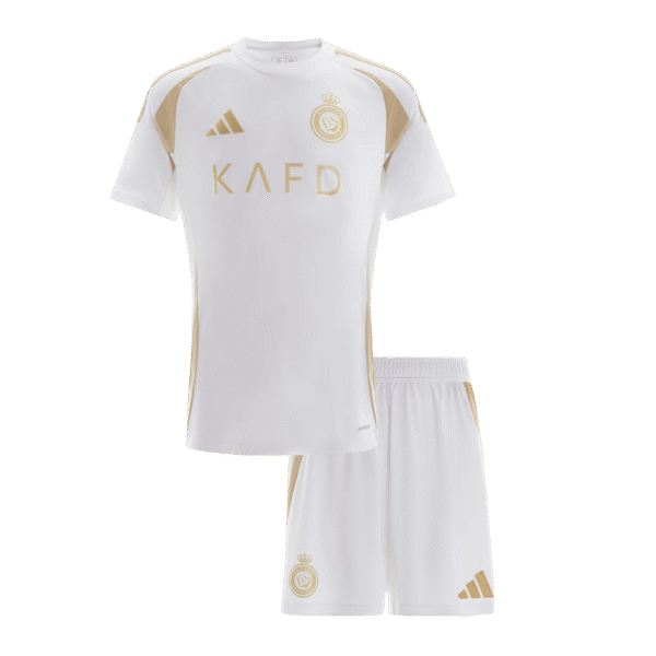 Kid's Al Nassr Third Away  Soccer Jersey Kit(Jersey+Shorts) 2024/25 Top Soccer Jerseys Store