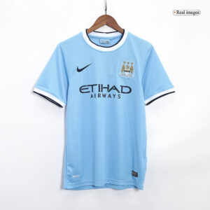 Retro 2013/14 Manchester City Home  Soccer Jersey Top Soccer Jerseys Store