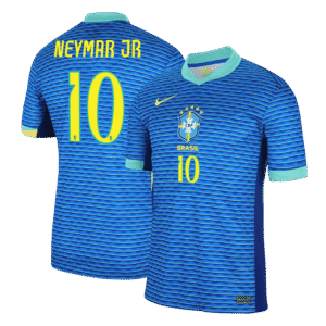 NEYMAR JR #10 Brazil Away  Soccer Jersey 2024 Top Soccer Jerseys Store