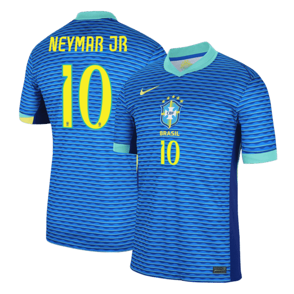 NEYMAR JR #10 Brazil Away  Soccer Jersey 2024 Top Soccer Jerseys Store