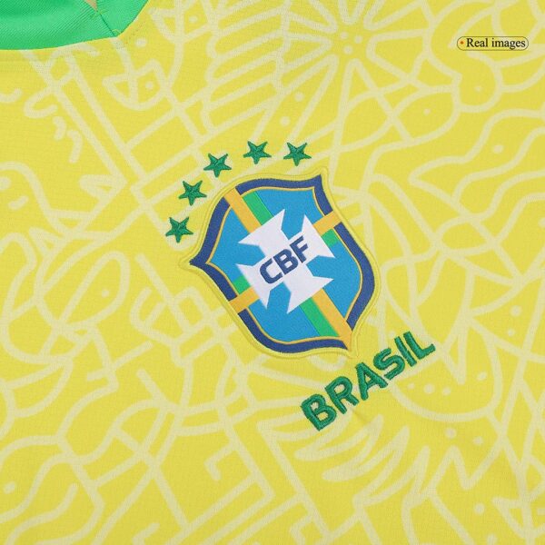 NEYMAR JR #10 Brazil Home  Soccer Jersey 2024 Top Soccer Jerseys Store