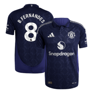 Player Version B.FERNANDES #8 Manchester United Away  Soccer Jersey 2024/25 Top Soccer Jerseys Store