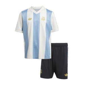 Kid's Argentina  Soccer Jersey Kit(Jersey+Shorts) 2024 - 50th Anniversary Top Soccer Jerseys Store