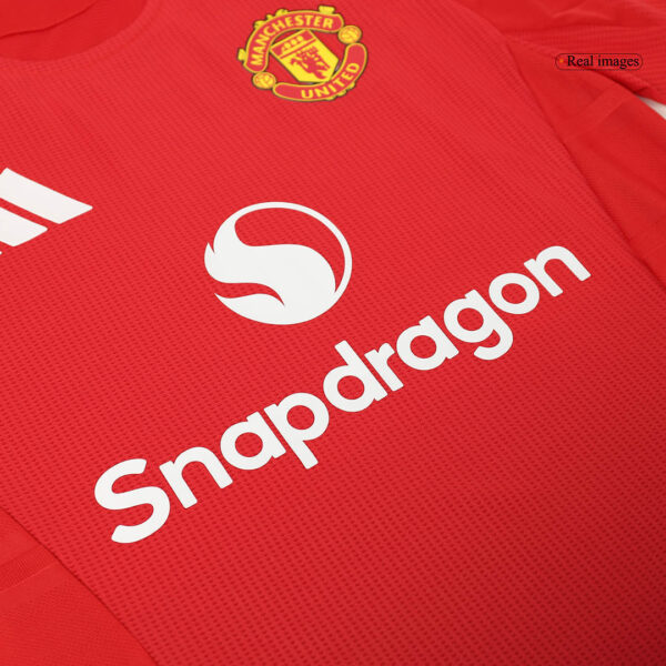 Player Version Manchester United Home  Soccer Jersey Kit(Jersey+Shorts+Socks) 2024/25 Top Soccer Jerseys Store